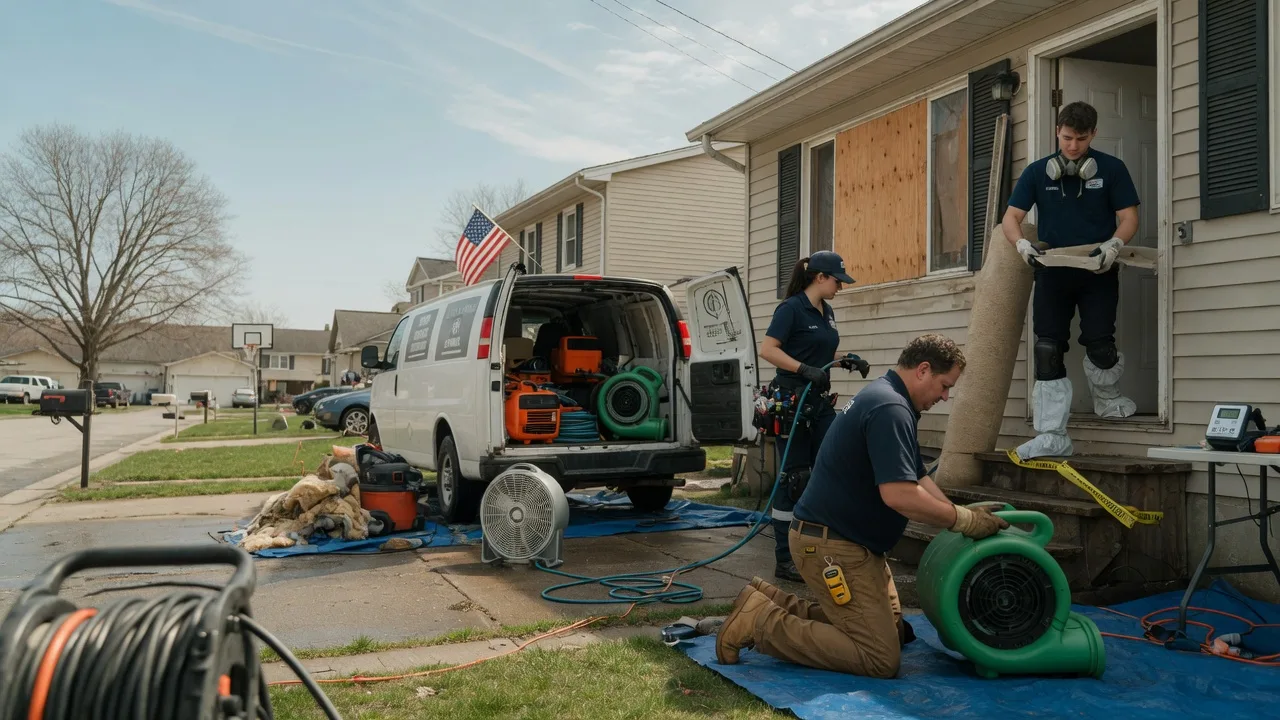 Water Damage Restoration in Richwood, OH near me